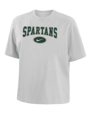 Женская футболка Michigan State Nike College Boxy