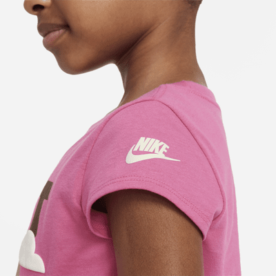 Nike Sweet Swoosh "Just Do It" Little Kids' Graphic T-Shirt