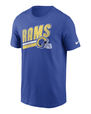 Men's Nike Royal Los Angeles Rams Team Incline T-Shirt Size: Medium