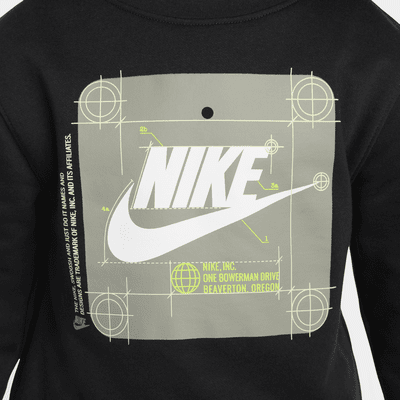 Nike Sportswear kétrészes, kerek nyakkivágású Future Utility szett kisgyerekeknek