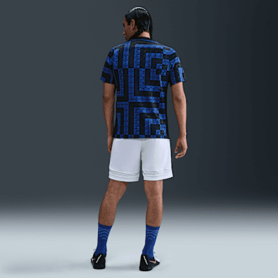 Playera de manga corta de fútbol Nike Dri-FIT para antes del partido para hombre Pumas UNAM Academy Pro