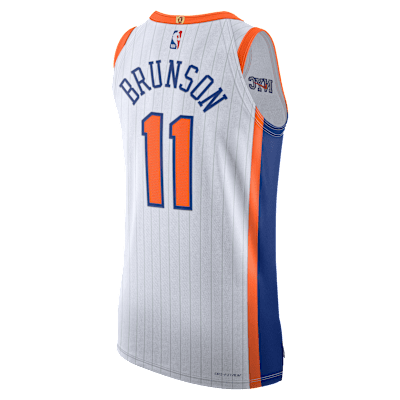 Jersey Nike Dri-FIT ADV de la NBA Authentic para hombre Jalen Brunson New York Knicks 2024/25 City Edition