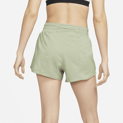 Nike Swoosh Hardloopshorts met binnenbroek voor dames