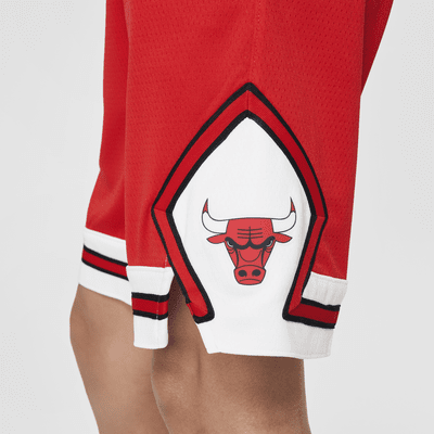 Chicago Bulls 2023/24 Icon Edition Nike NBA Swingman-shorts för ungdom (killar)