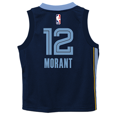 Ja Morant Memphis Grizzlies Icon Edition Little Kids' Nike NBA Swingman Jersey