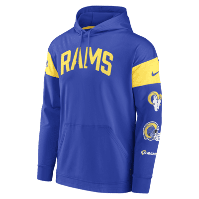 Nike Dri-FIT Athletic Arch Jersey (NFL Los Angeles Rams) Men's Pullover Hoodie