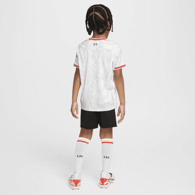 Divisa replica in 3 pezzi Nike Football Liverpool FC 2024/25 Stadium per bambino/a – Terza