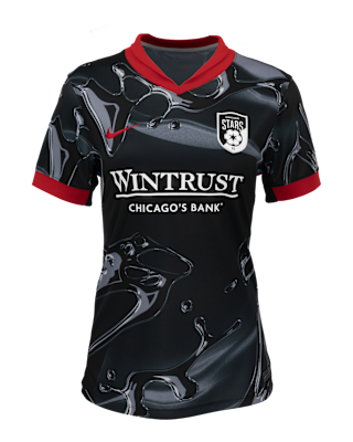 Женские джерси Mallory Swanson Chicago Stars FC 2025 Stadium Away Nike Dri-FIT NWSL Replica Jersey