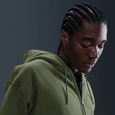 Nike Solo Swoosh Men's Full-Zip Fleece Hoodie