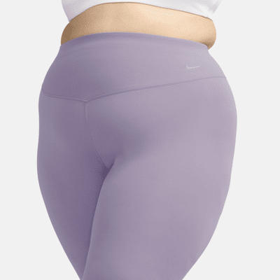 Leggings de cintura alta de 7/8 de baja sujeción para mujer Nike Zenvy (talla grande)