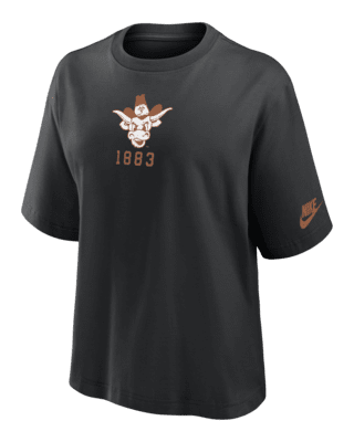 Женская футболка Texas Longhorns Legacy Established Boxy Nike College