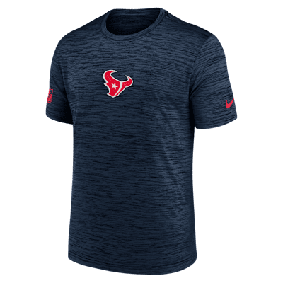 Houston Texans Sideline Team Issue Velocity Men's Nike Dri-FIT NFL T-Shirt
