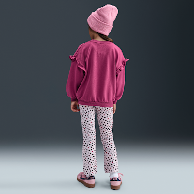 Nike Essentials Dri-FIT zweiteiliges Femme-Set mit Print (jüngere Kinder)