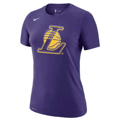 Playera Nike Dri-FIT de la NBA para mujer Lakers Logo. Nike.com