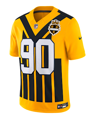 Мужские джерси T.J. Watt Pittsburgh Steelers Nike Dri-FIT NFL Limited Jersey