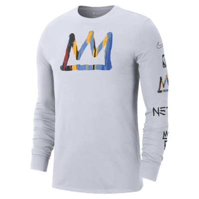 Men's Brooklyn Nets Nike Red 2021/22 City Edition Essential Logo T-Shirt