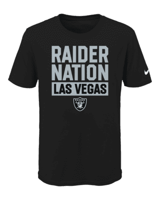 NFL Las Vegas Raiders Boys' Short Sleeve Cotton T-Shirt - XS