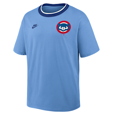 Chicago Cubs Cooperstown Ringer Men's Nike MLB T-Shirt from Nike - $65
