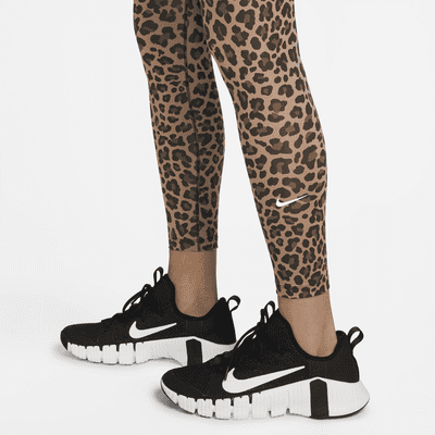 Nike One Women's High-Rise Printed Leggings