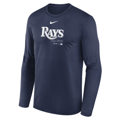 Tampa Bay Rays Authentic Collection Practice Men's Nike Dri-FIT MLB Long-Sleeve T-Shirt