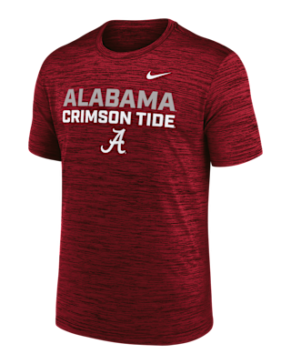 Мужская футболка Alabama Campus Center Stack Velocity Nike Dri-FIT College