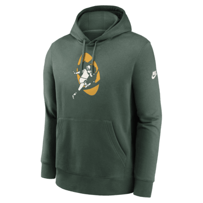 Green Bay Packers Rewind Club Logo Men’s Nike NFL Pullover Hoodie