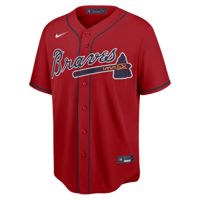 علم قبرص MLB Atlanta Braves (Freddie Freedman) Men's Replica Baseball Jersey علم قبرص
