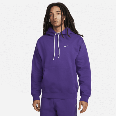 Nike Solo Swoosh Men's Fleece Pullover Hoodie