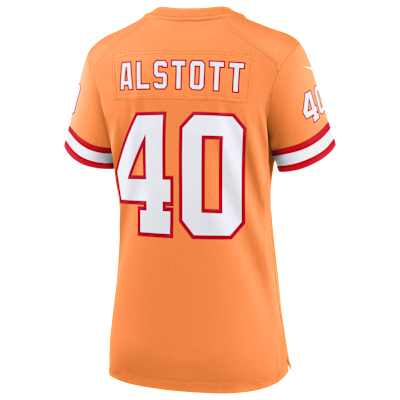 Mike Alstott Tampa Bay Buccaneers 50th Anniversary Women’s Nike NFL Game Jersey