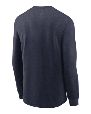 Men's Starter Navy Tennessee Titans Halftime Long Sleeve T-Shirt