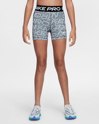 Подростковые шорты Nike Pro Big Kids' (Girls') Dri-FIT 3" Shorts