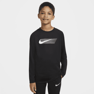 Nike Big Kids' (Boys') Graphic Long-Sleeve Training Top. Nike JP