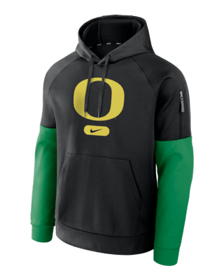 Мужское худи Oregon Ducks Fitness Men’s Nike Therma College Pullover Hoodie для тренировок