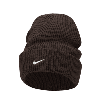 Gorro Swoosh de puño alto Nike Peak