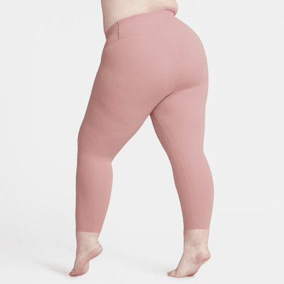 Leggings de cintura alta de 7/8 de baja sujeción para mujer Nike Zenvy (talla grande)