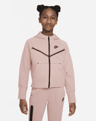 nike tech pink tracksuit