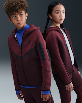 Детское худи Nike Sportswear Tech Fleece Big Kids' Full-Zip Hoodie