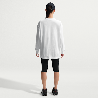 ナイキ スポーツウェア ウィメンズ オーバーサイズド ロングスリーブ Tシャツ