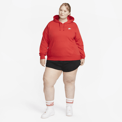 Nike Sportswear Club Fleece Women's Pullover Hoodie (Plus Size)