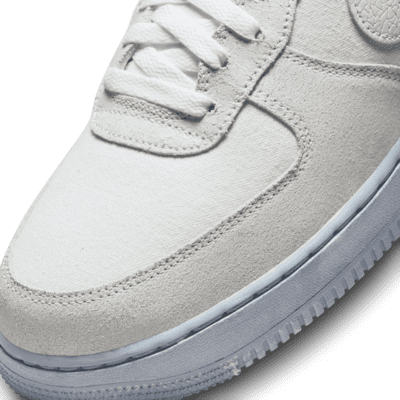 Nike Air Force 1 '07 LV8 EMB White/Malachite/Pearl Men's Shoe