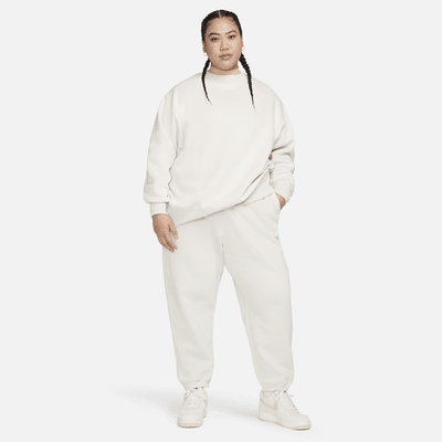 Nike Sportswear Phoenix Fleece Oversize Damen-Sweatshirt mit Rundhalsausschnitt (große Größe)
