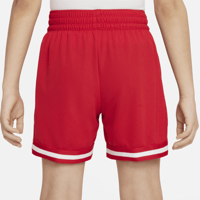 Shorts de básquetbol de 13 cm para niños talla grande Nike DNA