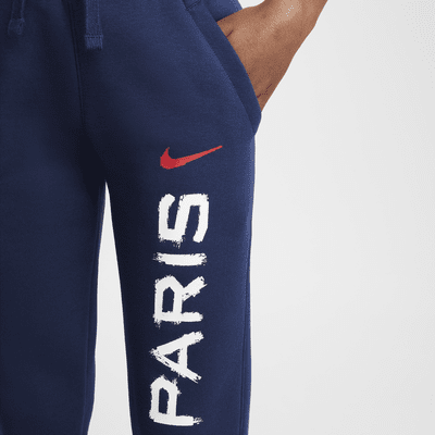 Paris Saint-Germain Club Fleece Nike voetbaljoggingbroek voor jongens