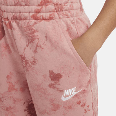 Pants de French Terry de pierna ancha para niña talla grande Nike Sportswear Club Fleece