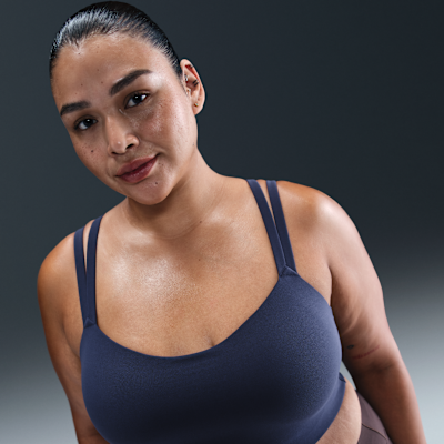 Nike Zenvy Strappy Women's Light-Support Padded Sports Bra (Plus Size)