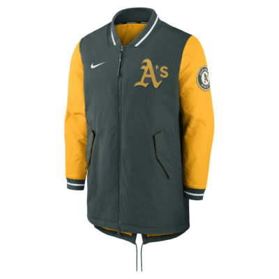 Nike Dugout (MLB Oakland Athletics) Men's Full-Zip Jacket.