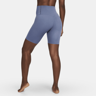 Shorts de ciclista de cintura alta de 20 cm con soporte suave para mujer Nike Zenvy