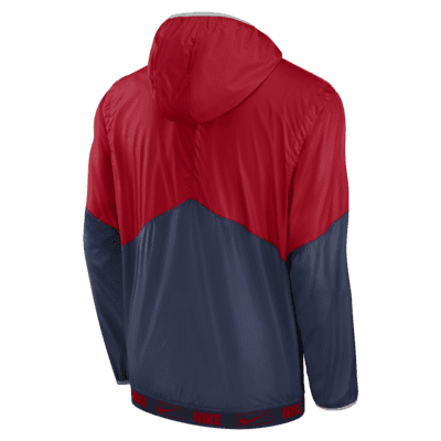 Nike Overview (MLB Boston Red Sox) Men's 1/2-Zip Jacket