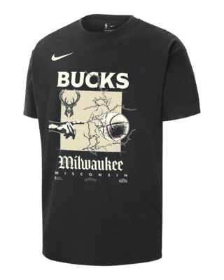 Мужская футболка Milwaukee Bucks Courtside Nike NBA Max90