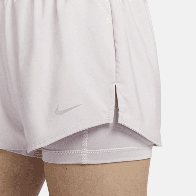 Nike Dri-FIT One Women's Mid-Rise 8cm (approx.) 2-in-1 Shorts